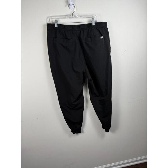 FIGS Tansen Joggers Mens XXL Black Athletic Scrub Pants Technical MXXSW2004 - Picture 2 of 6